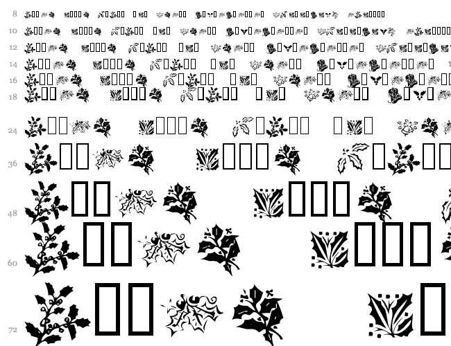 KR Lots Of Holly Водопад 