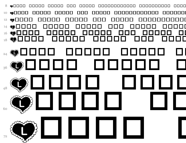 KR Valentine Heart Cascade 