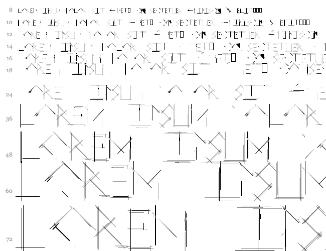 Linear Curve Wasserfall 