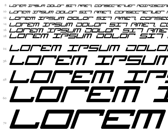 Legion Italic Waterfall 