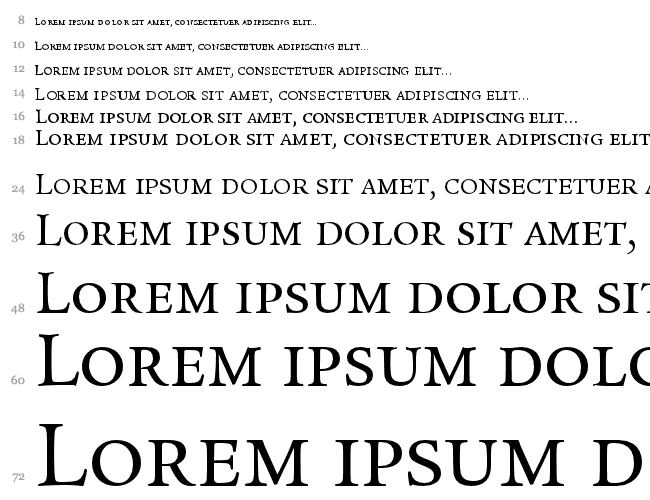 Legacy Serif SC ITC TT Cascata 