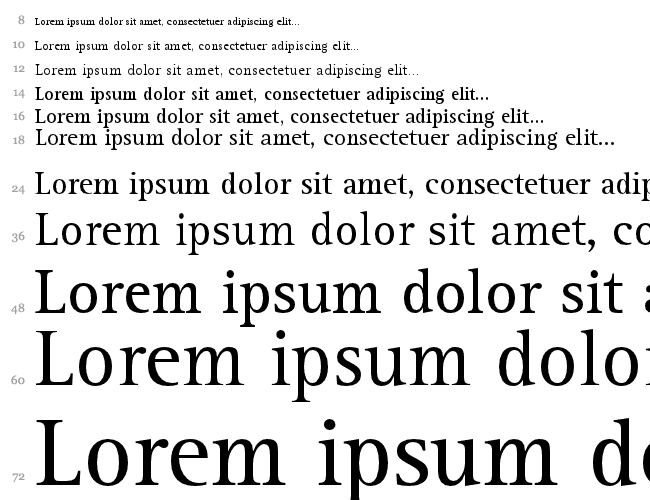 Libre Serif SSi Cascata 