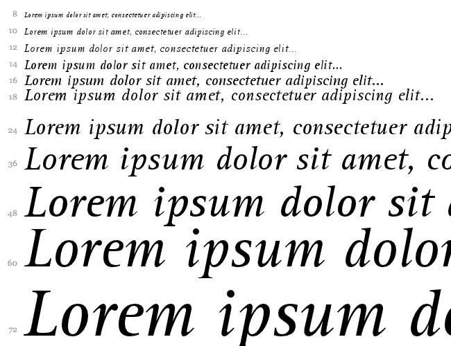 Libre Serif SSi Cascata 