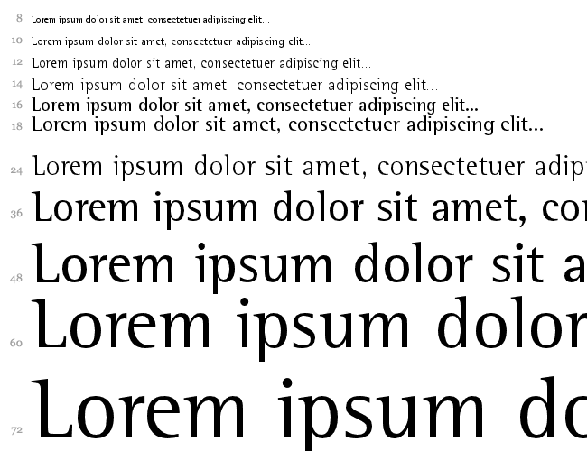 Libre Semi Serif SSi Cascata 