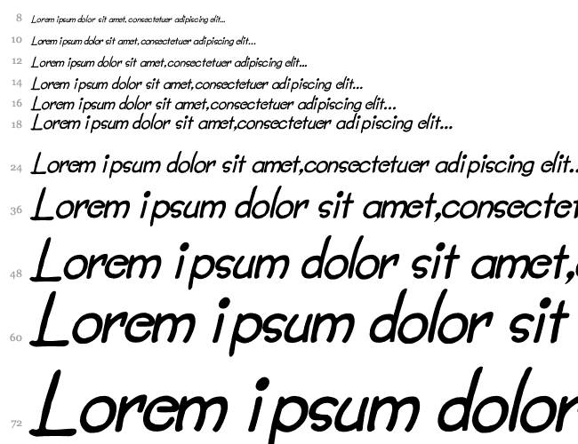 Lumparsky Italic Водопад 