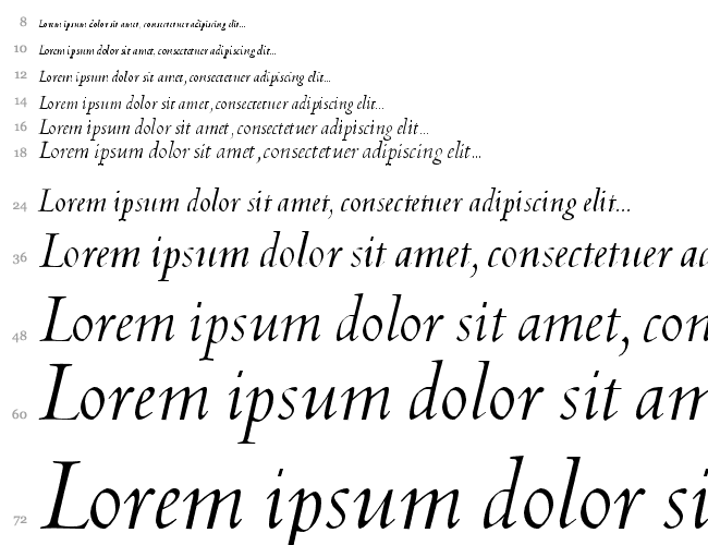 MarcelItalic Cascada 