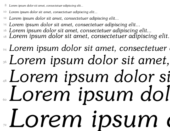 Souvenir-Light-Italic Cascata 