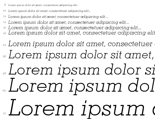 Memphis-LightItalic Cascata 