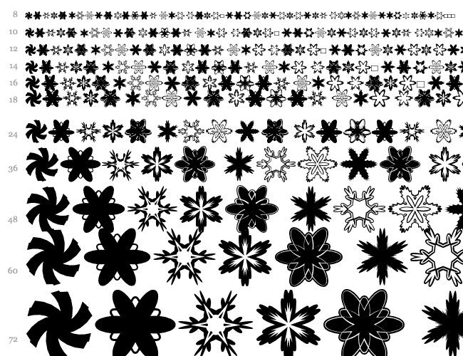 MiniPics-Snowflakes Cascata 