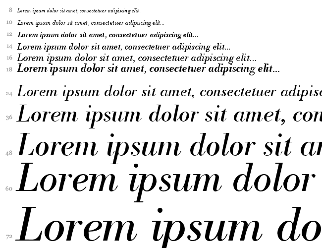 ModernBodoni Wasserfall 