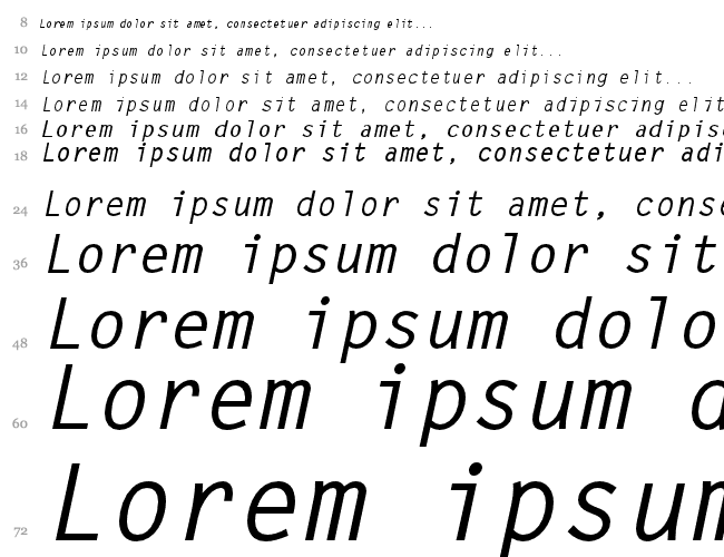 Monospaced Водопад 