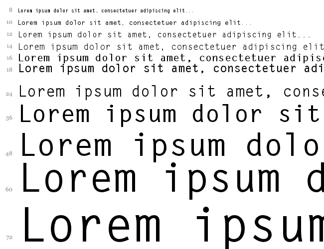 Monospaced Cascade 