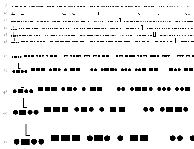 Morse Code Cascata 