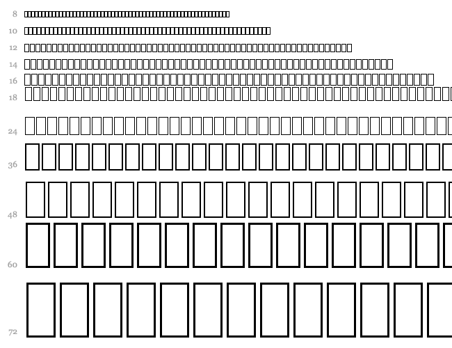 MostxFont Cascata 