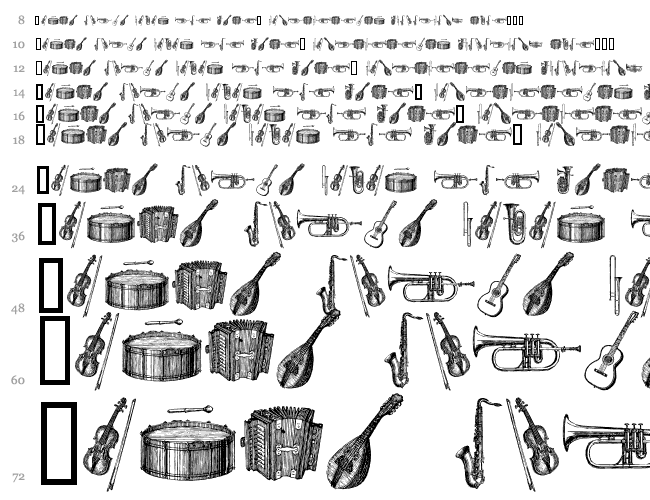 musical instruments, 1st chair Waterfall 