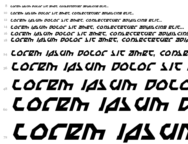 Nostromo Italic Cachoeira 