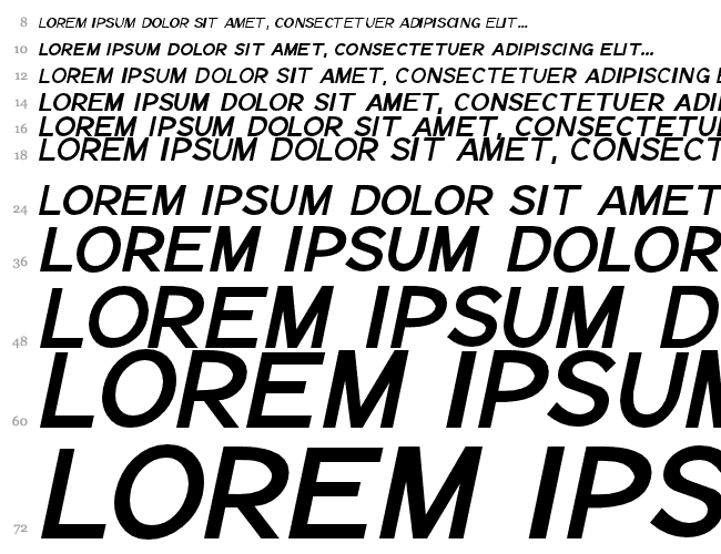 Notation Italic JL Cascade 