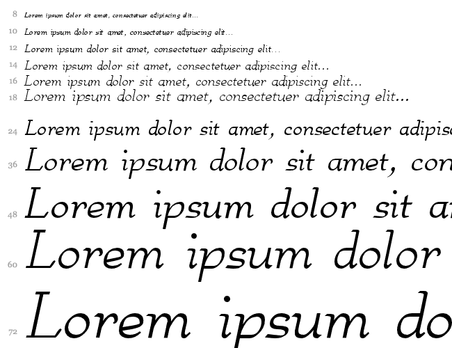 NympheItalic Cascade 