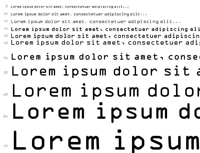 OCR-A BT Cascade 