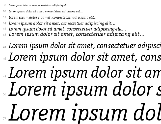 Officina Serif OS ITC TT Водопад 