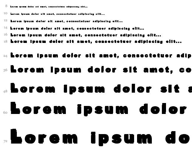 Overprint Black Cascade 