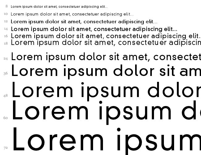 Parallax Grotesk Light SSi Водопад 