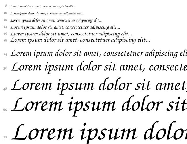 ZapfChancery-MediumItalic Водопад 