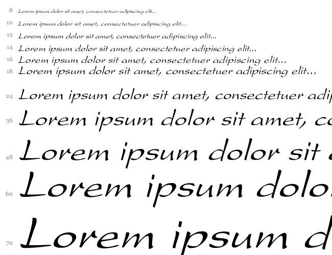 Present Italic Cascade 