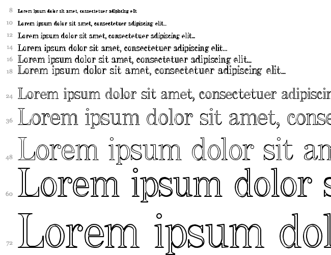 QTCraigetypeOutline Водопад 