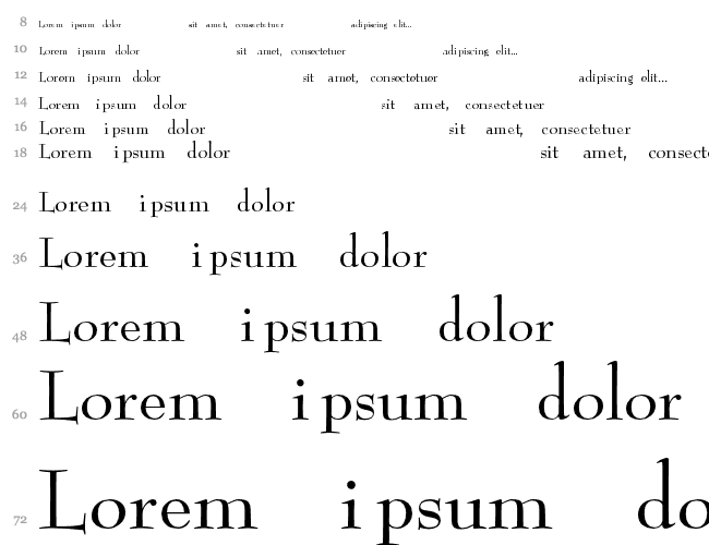 ReedFont Водопад 