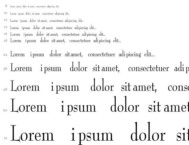 ReedFont Cn Водопад 