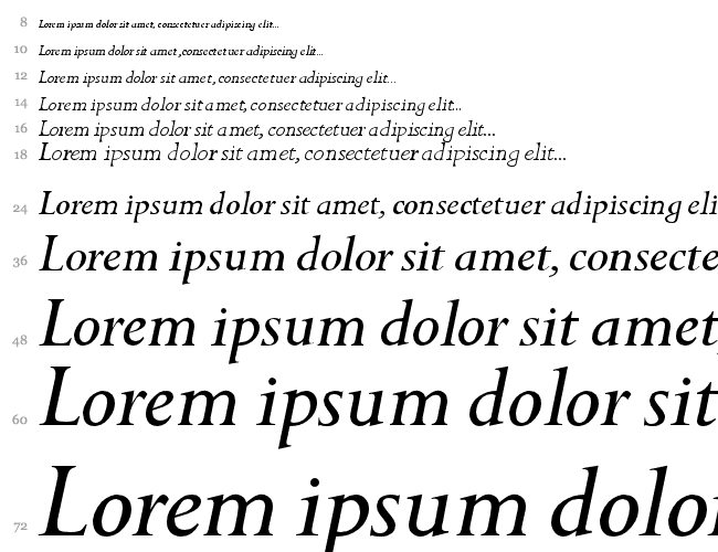 SaigonItalic Cascada 