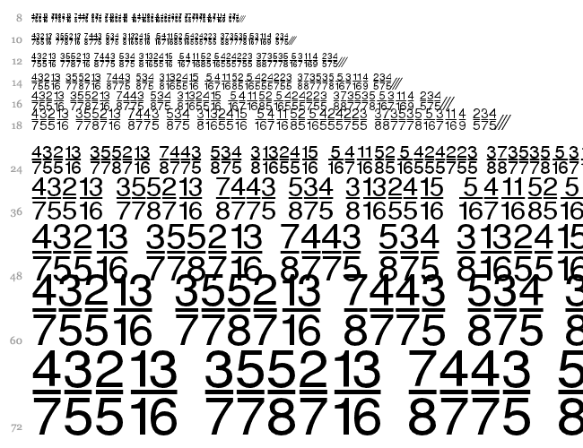 SansFractionsVertical Cascade 