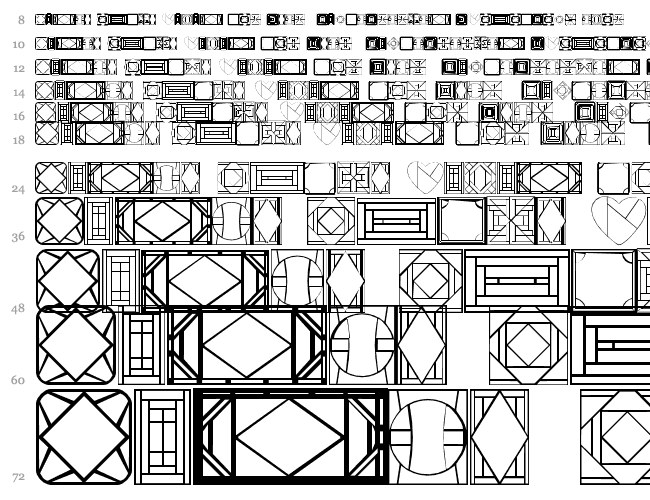 SC Stained Glass Cascata 