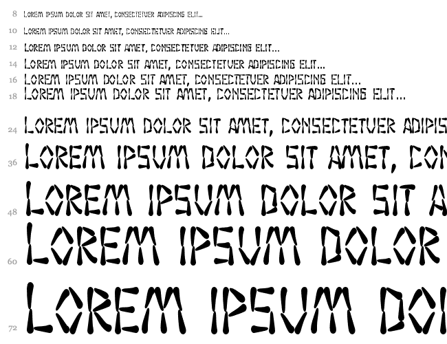 SF Wasabi Condensed Водопад 