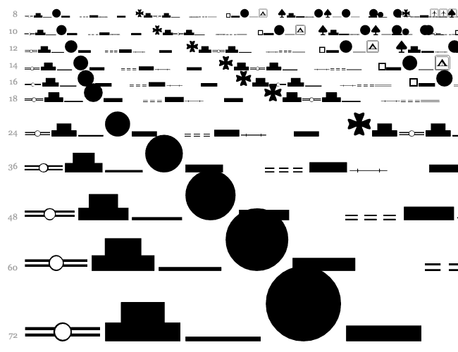 SIGN&SYMBOLS-Thin Cascade 