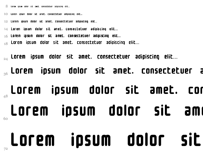 Small type Cascade 