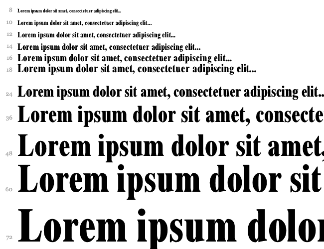 Xerox Serif Narrow Wasserfall 