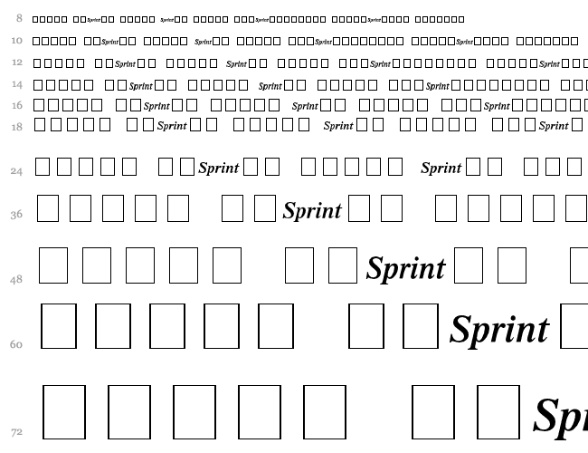 Sprint Водопад 