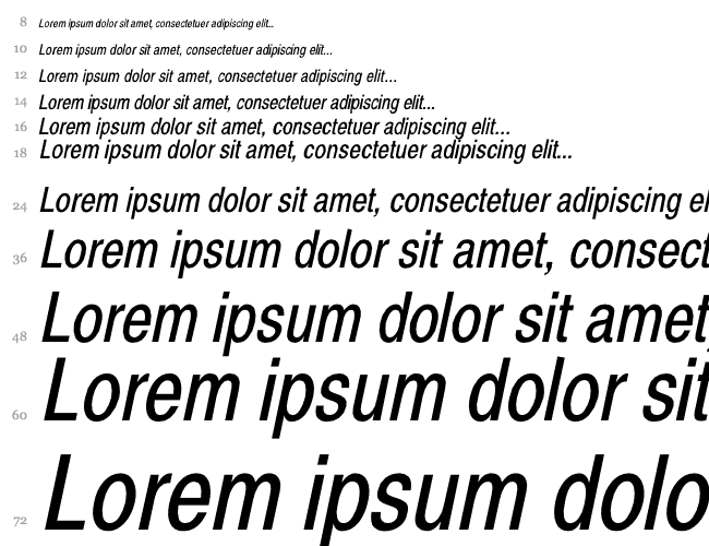 Xerox Sans Serif Narrow Cascata 