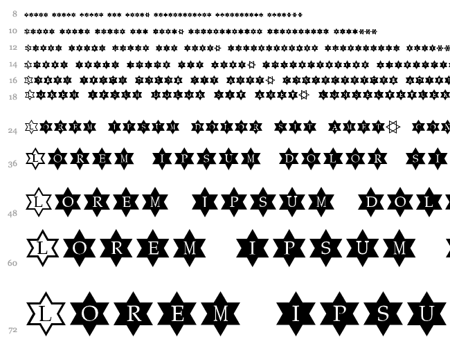 StarsOfDavid Cascade 