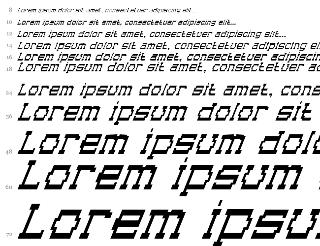 Superago Italic Cascade 