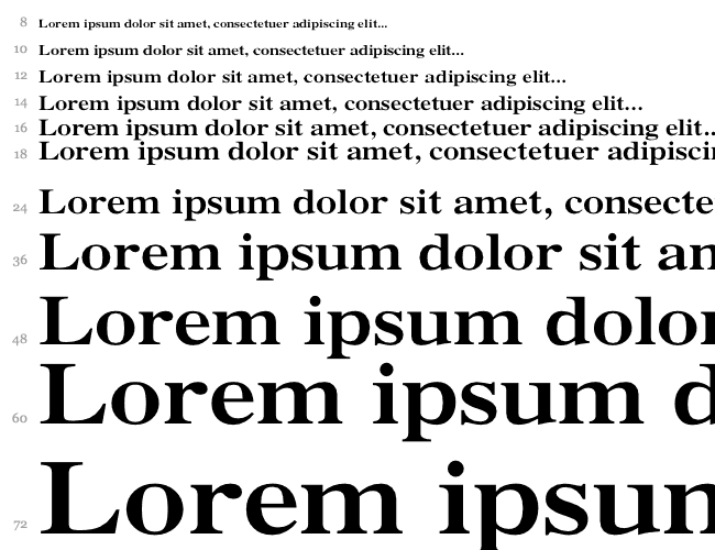 Xerox Serif Wide Водопад 