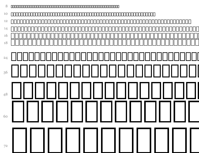 Symbol Set SWA Cascade 