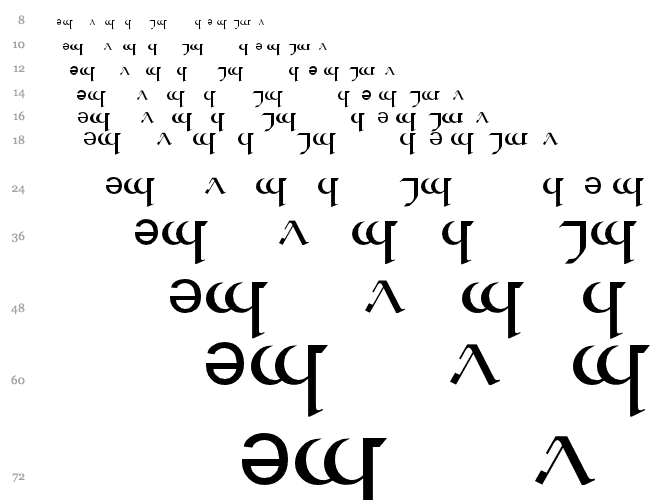 Tengwar Quenya-A Cascade 