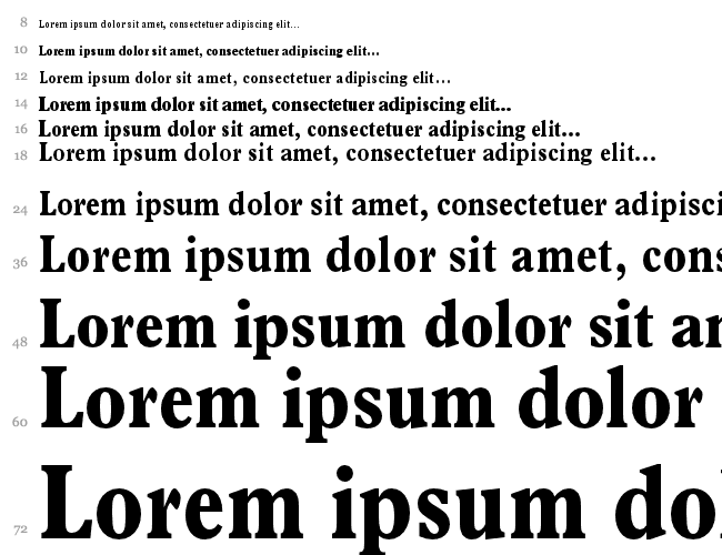 Terminus Black Condensed SSi Cascata 