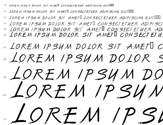 The Font With No Name Cascata 