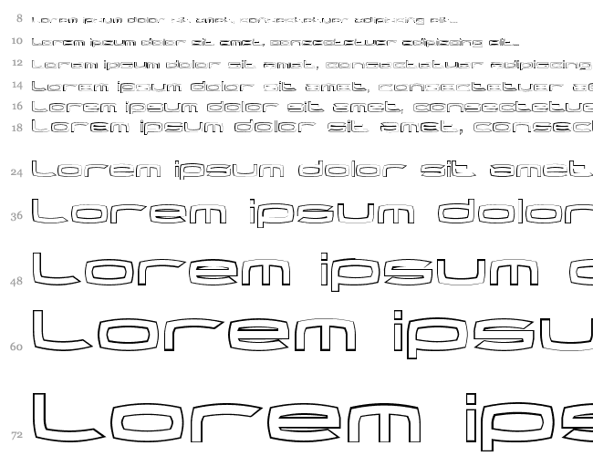 Thundergod Outline Cascata 