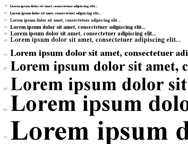 Times New Roman Truetype Font