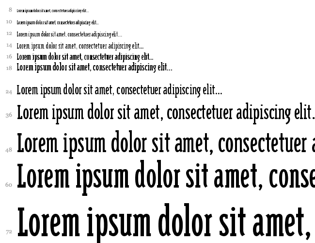 TriplexCondSerif Cascada 